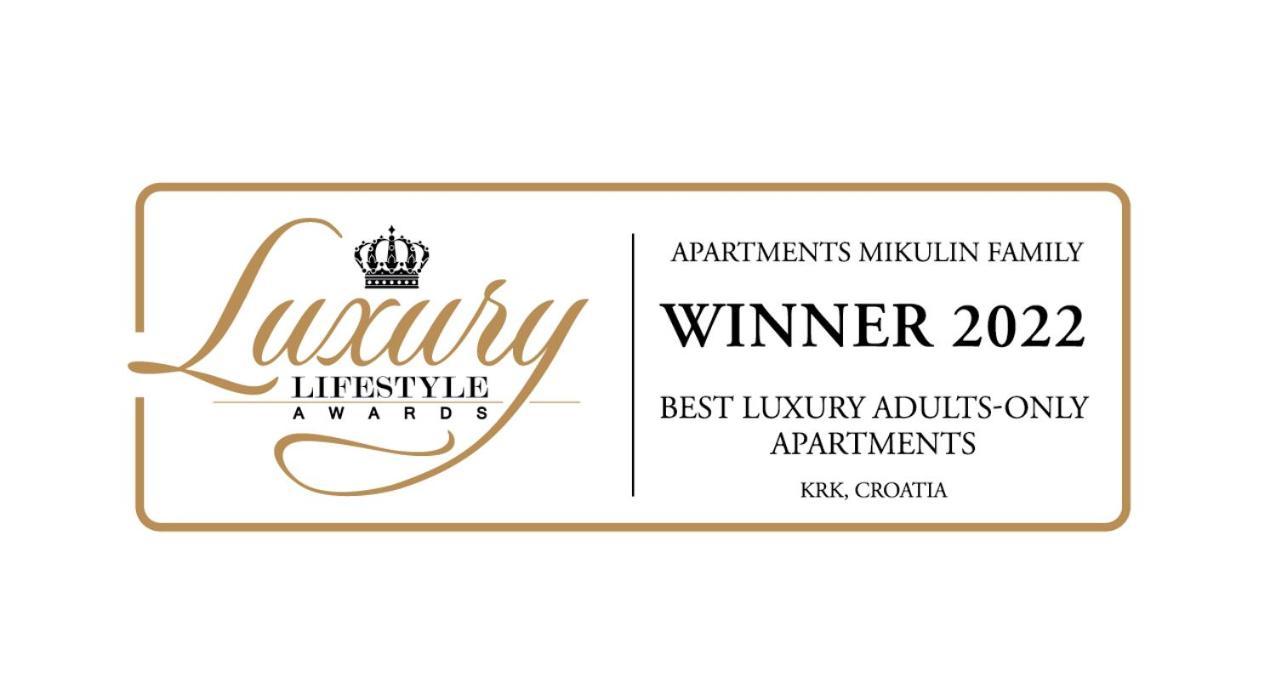 Apartments Mikulin Family Punat Eksteriør billede